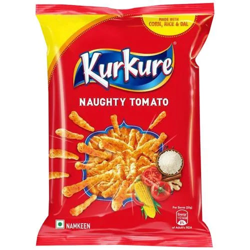 Kurkure Namkeen Naughty Tomatoes - 70 g