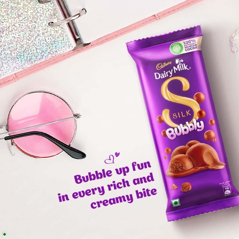 Cadbury Silk Bubbly 50g