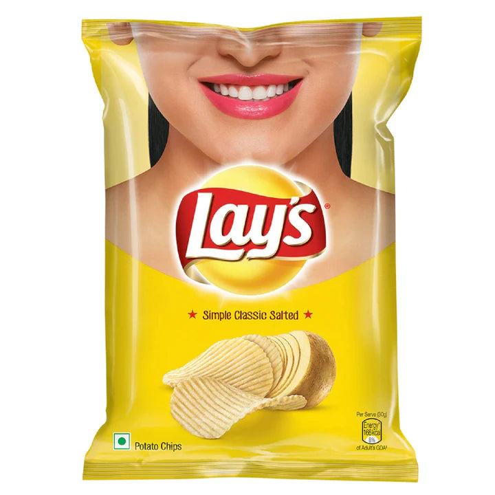 Lays Potato Chips Salty - 70g