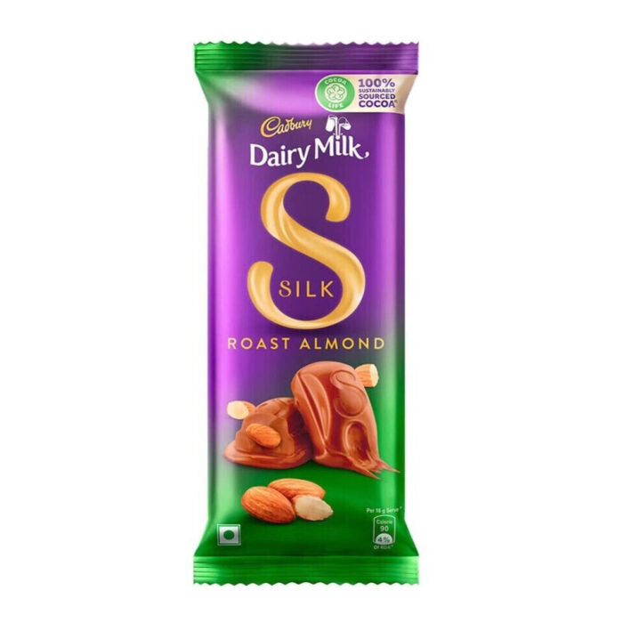 Cadbury Dairy Milk Silk Roast Almond Chocolate Bar 58g
