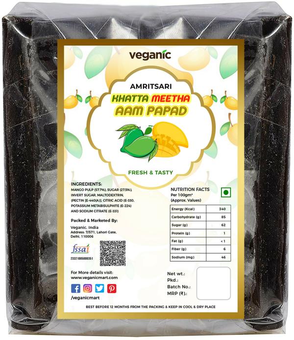 Katta Meetha Aam papad | Pack of 2